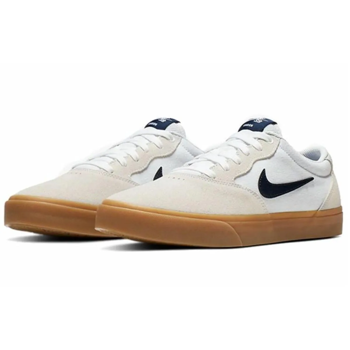 Кеды Nike SB Chron Solarsoft Low White/Obsidian Gum