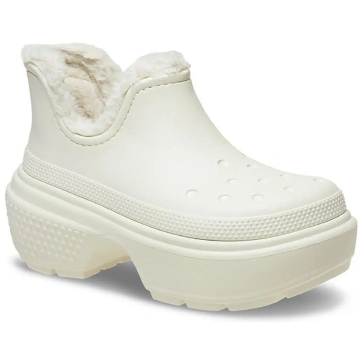 Сапоги Crocs Stomp Ankle Boots 5.5 cm White