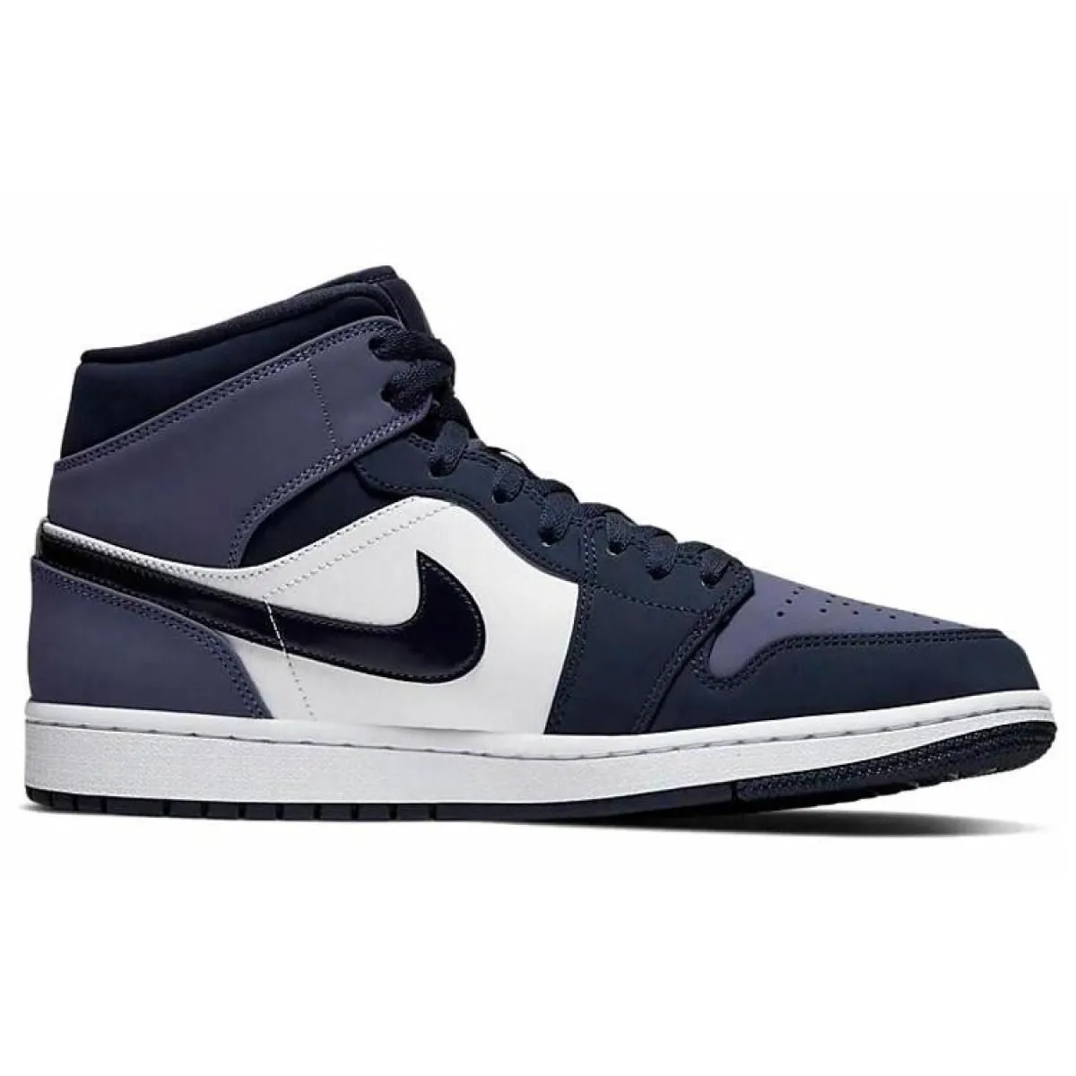 Кроссовки Air Jordan 1 Mid "Obsidian Sanded Purple"