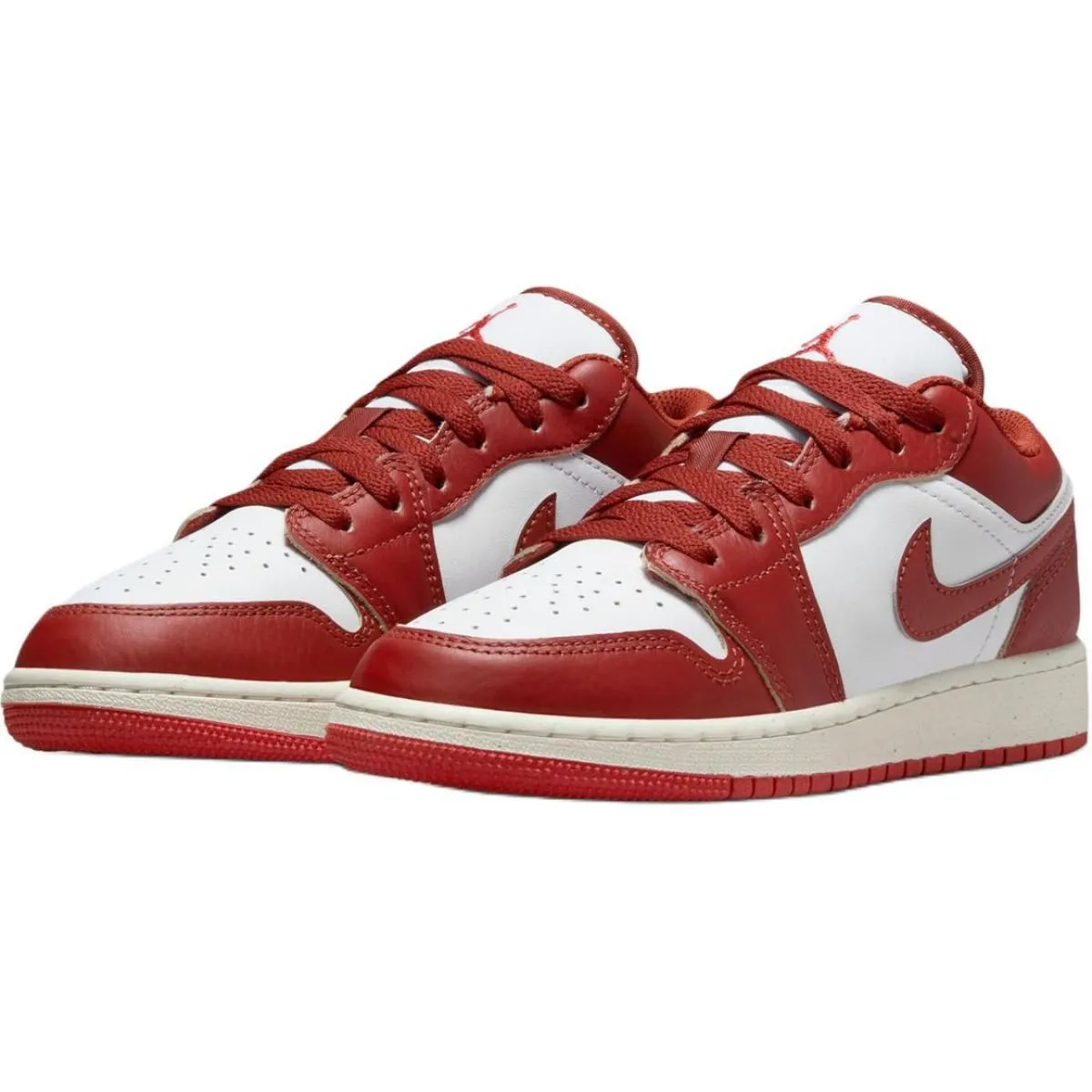 Подростковые кроссовки Air Jordan 1 Low SE "Dune Red" GS