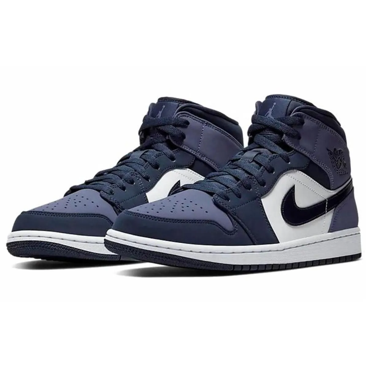 Кроссовки Air Jordan 1 Mid "Obsidian Sanded Purple"