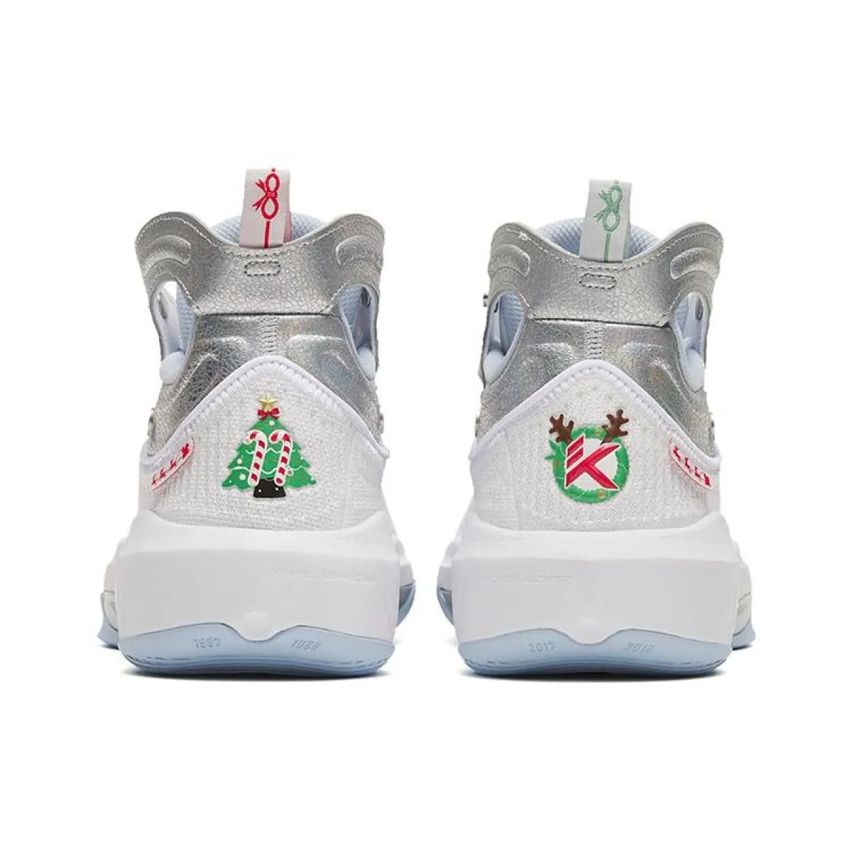 Мужские кроссовки Anta KT8 Christmas Silver/Blue