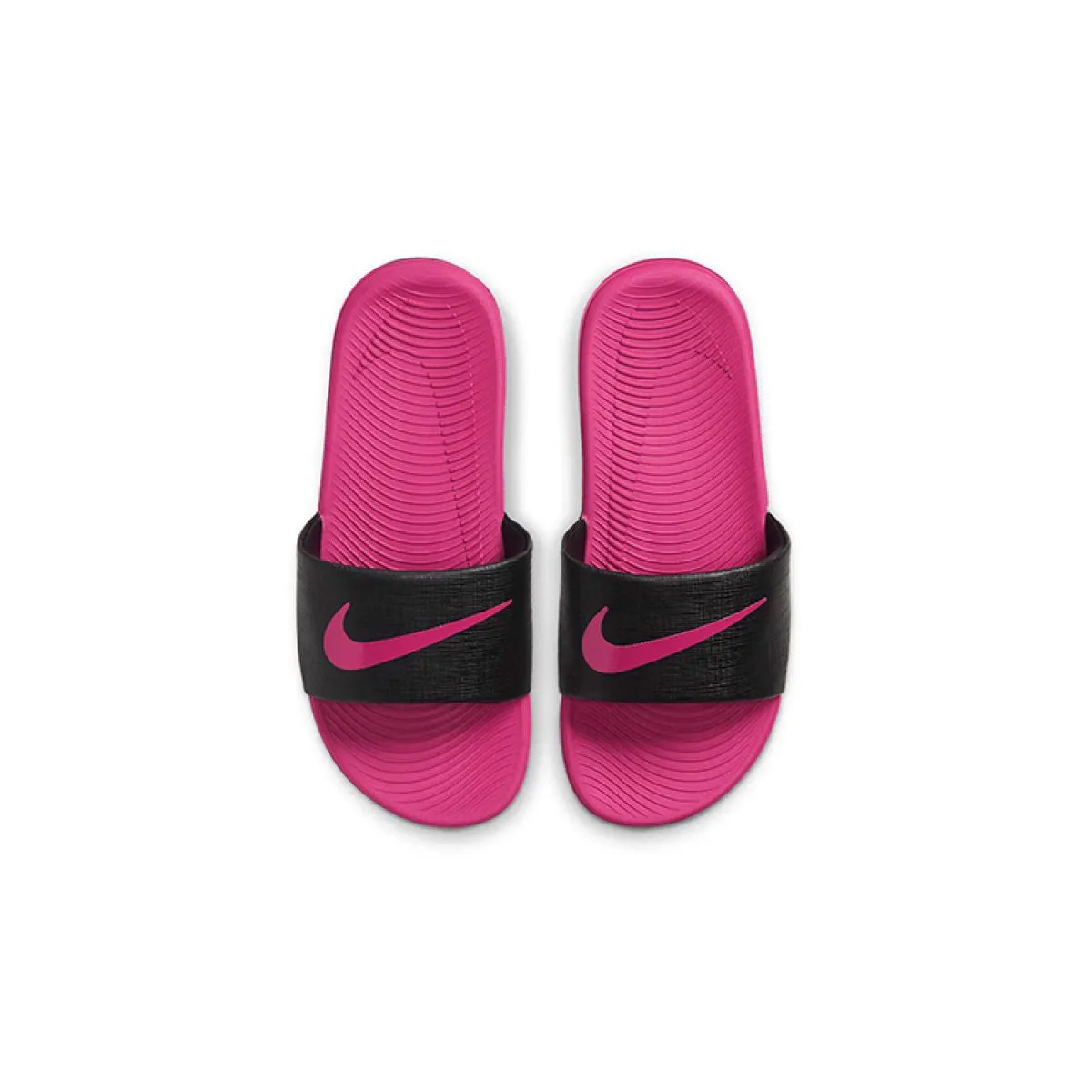 Подростковые шлёпанцы Nike Kawa Black/Pink GS