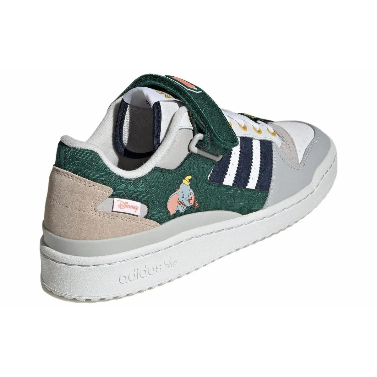 Кроссовки Adidas Originals Forum Dumbo White/Grey/Blue/Green