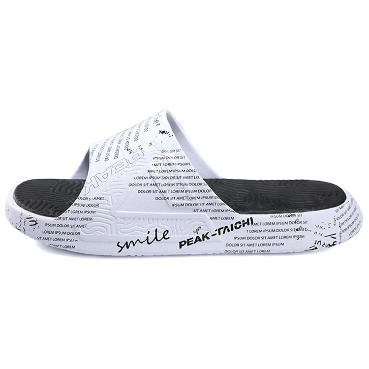Шлёпанцы унисекс Peak Statistic Sandals White/Black