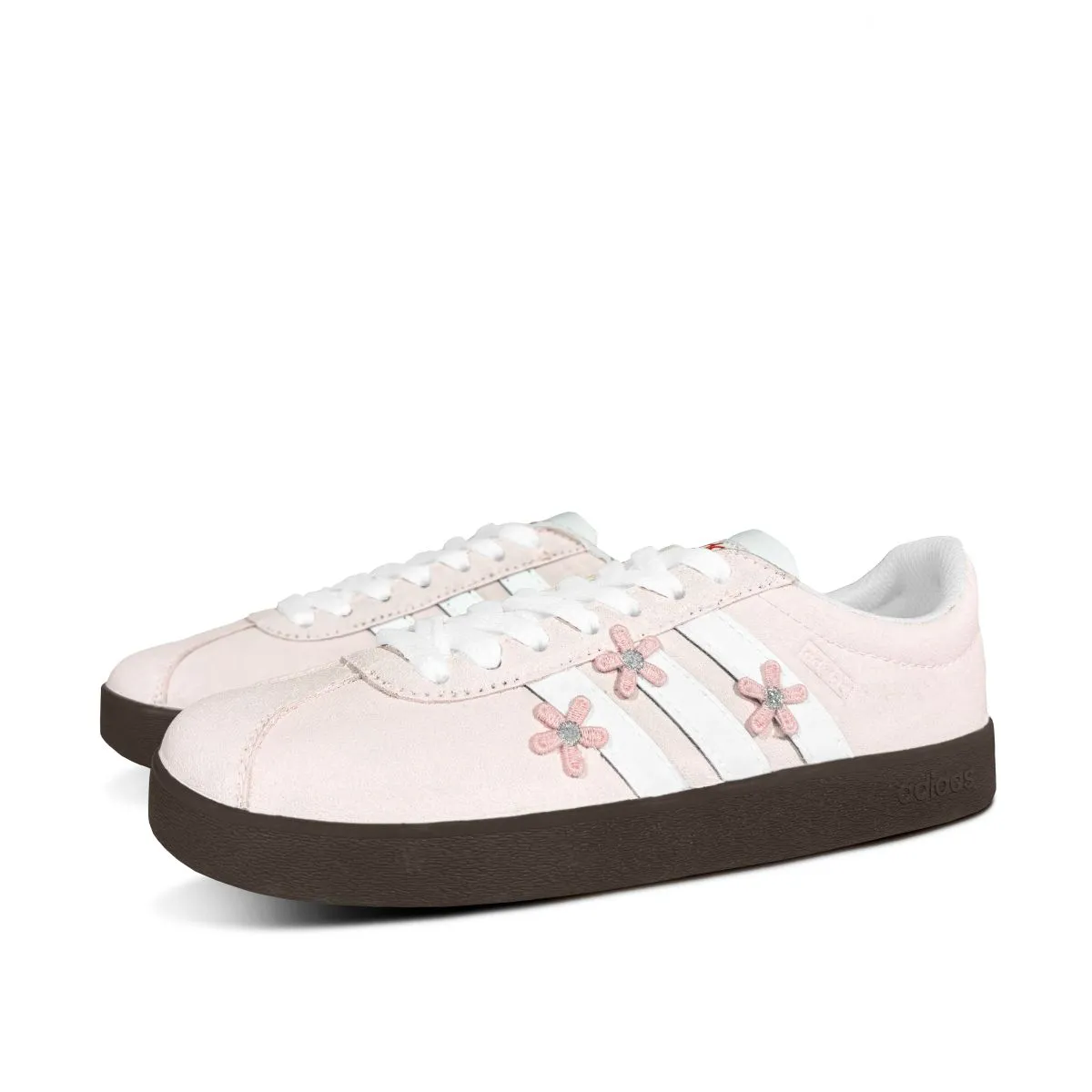 Кроссовки Adidas Originals VL Court 2.0 Pink/White