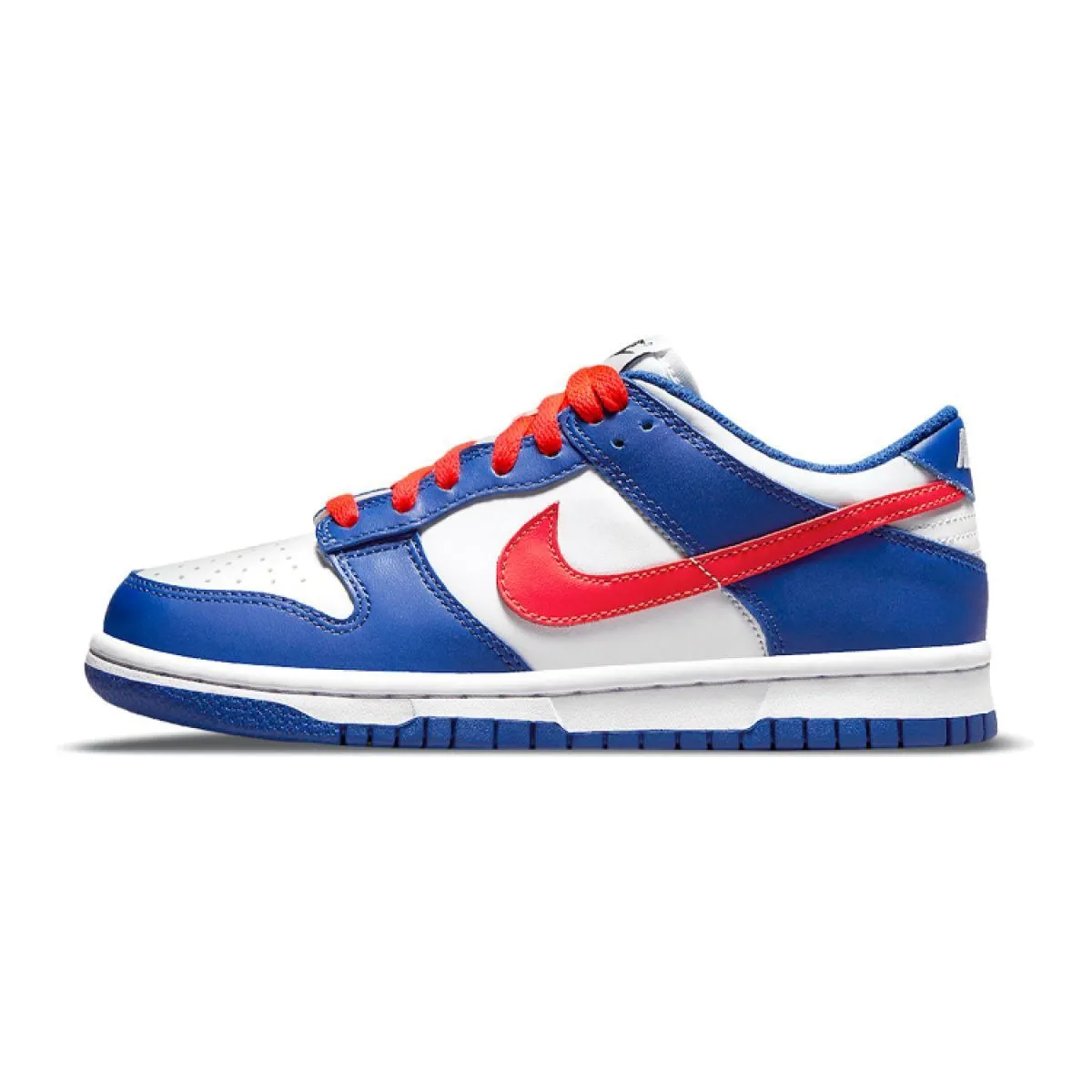 Подростковые кроссовки Nike Dunk Low Game Royal Bright Crimson GS