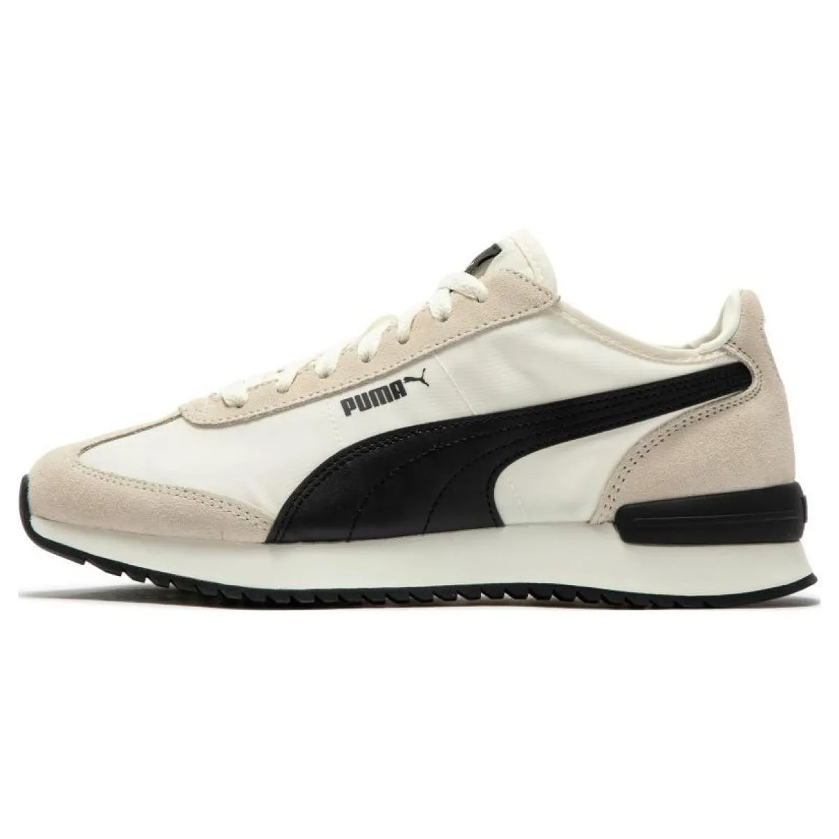 Кроссовки Puma R78 Metallic White/Beige/Black
