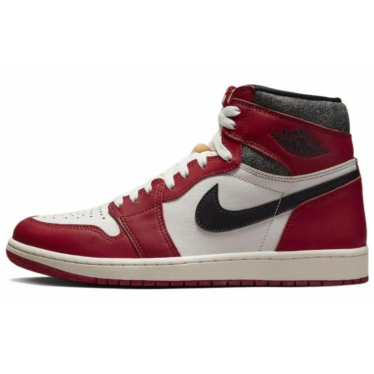 Кроссовки Air Jordan 1 High OG Lost & Found White/Red