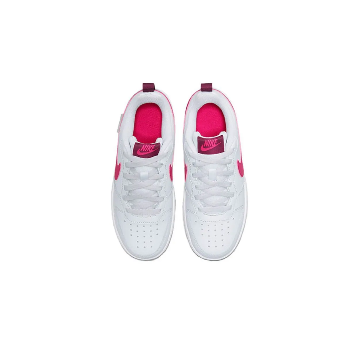 Подростковые Nike Court Borough Low 2 Pink/White GS