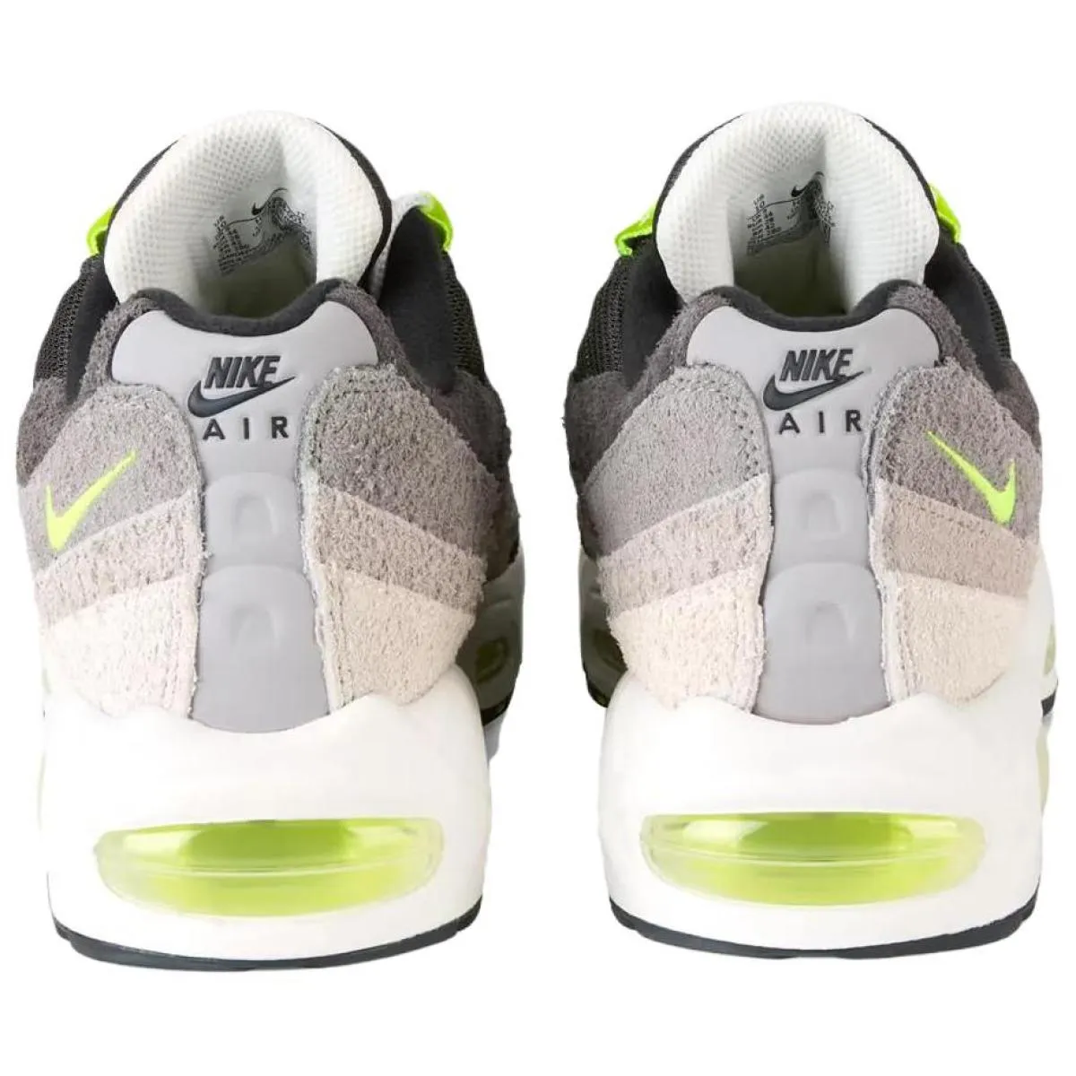 Кроссовки Nike Air Max 95 Big Bubble OG "Reverse Neon" Black/Grey