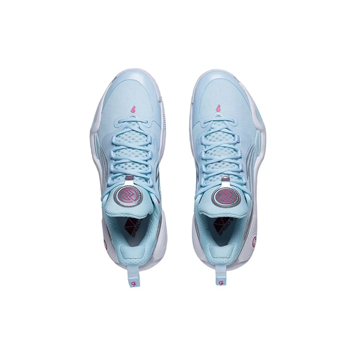 Мужские кроссовки LiNing Speed 9 Aqua Blue/Silver