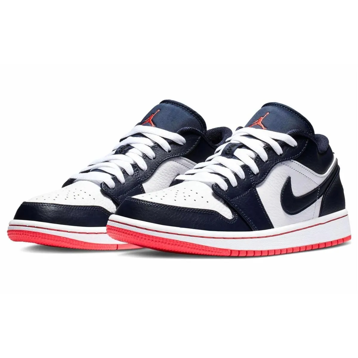 Кроссовки Air Jordan 1 Low Retro Ember Glow Obsidian