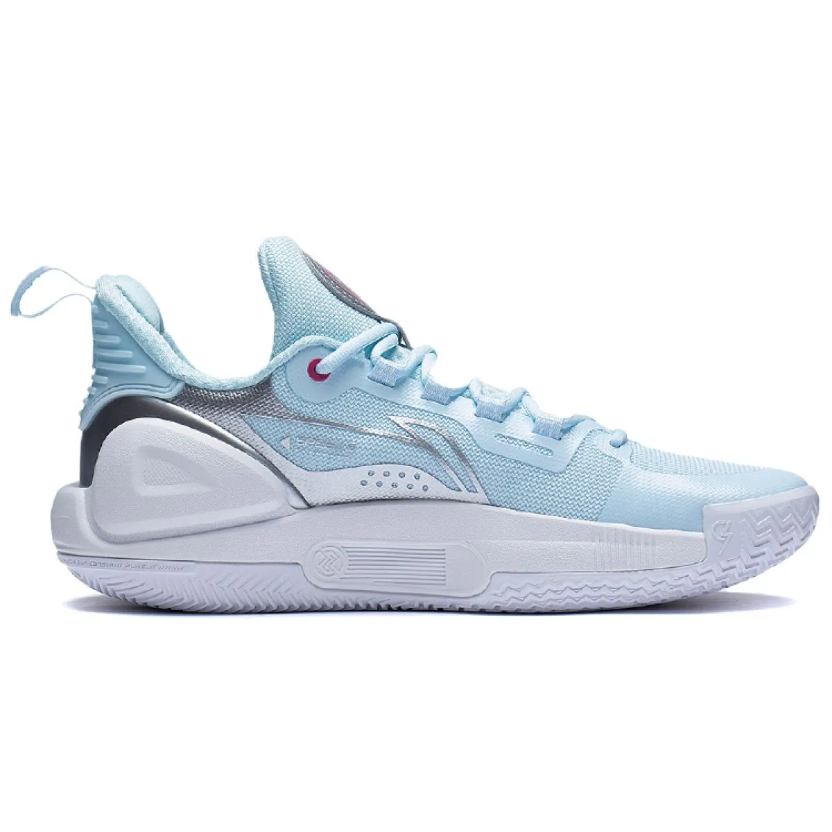 Мужские кроссовки LiNing Speed 9 Aqua Blue/Silver