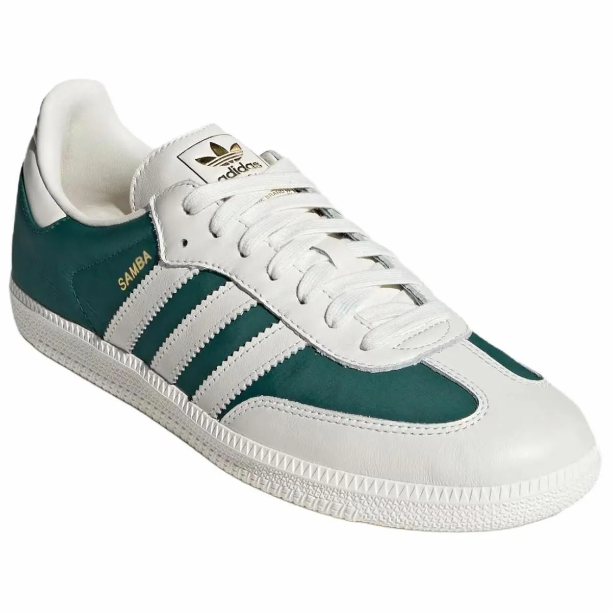 Мужские кроссовки Adidas Originals Samba OG White/Green