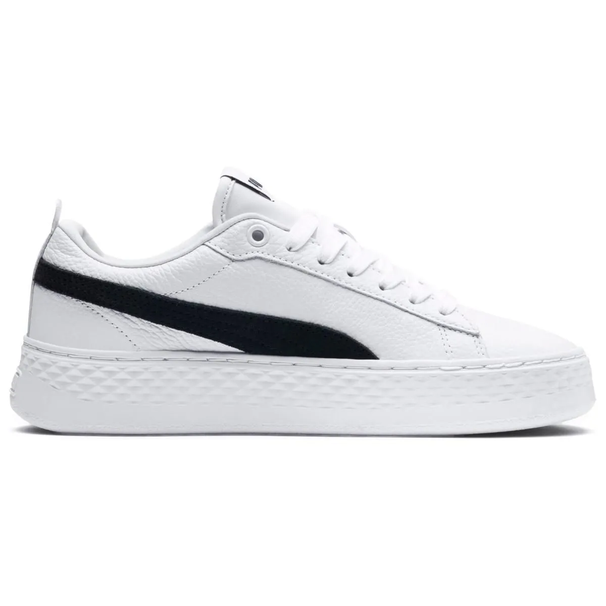 Женские кроссовки PUMA Smash Platform L White/Black