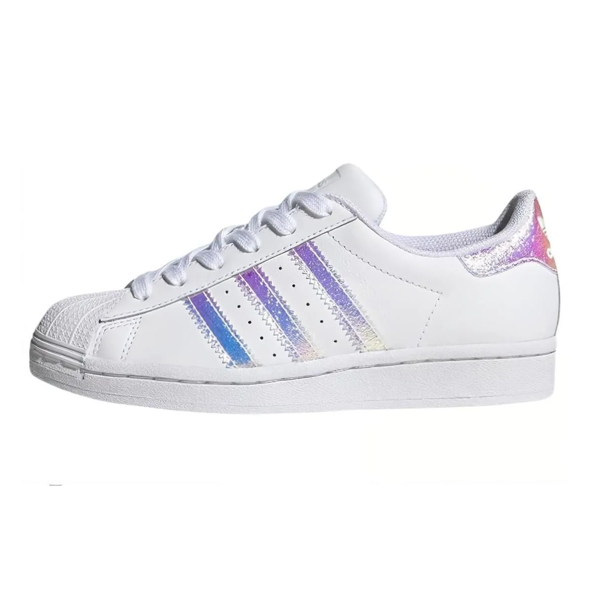 Подростковые кеды Adidas Originals Superstar White/Multy GS