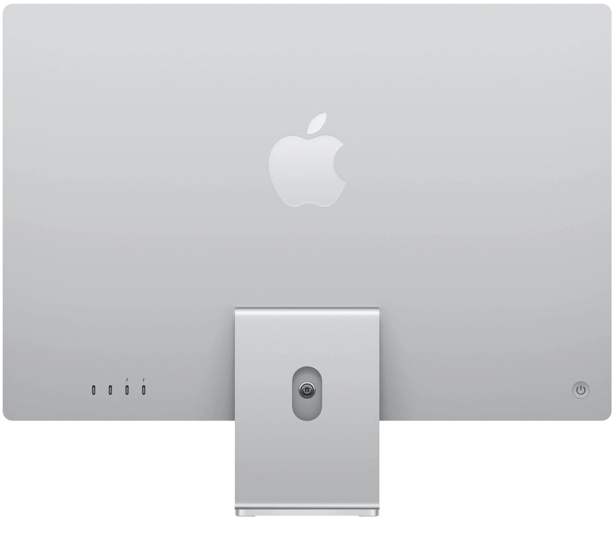 Моноблок Apple iMac 24" М3 (2023), 8 GB RAM/256 GB SSD, 8 CPU/10 GPU, Gigabit Ethernet, Silver, английская клавиатура