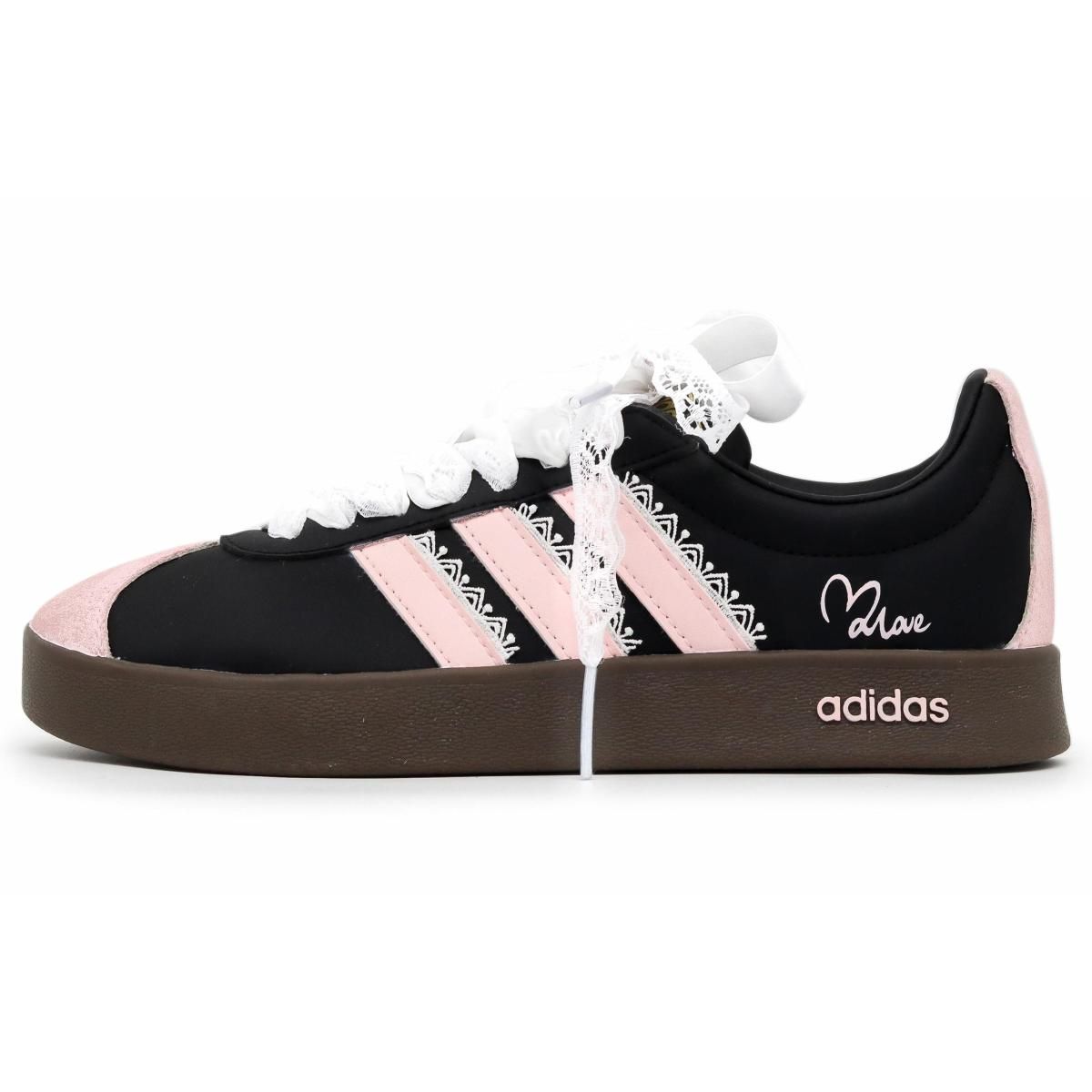 Кроссовки Adidas Originals VL Court 2.0 Black/Pink