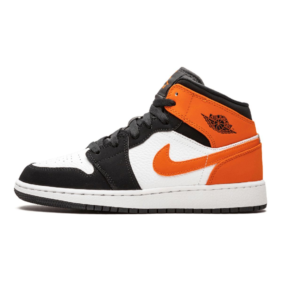 Подростковые кроссовки Air Jordan 1 Mid Shattered Backboard GS