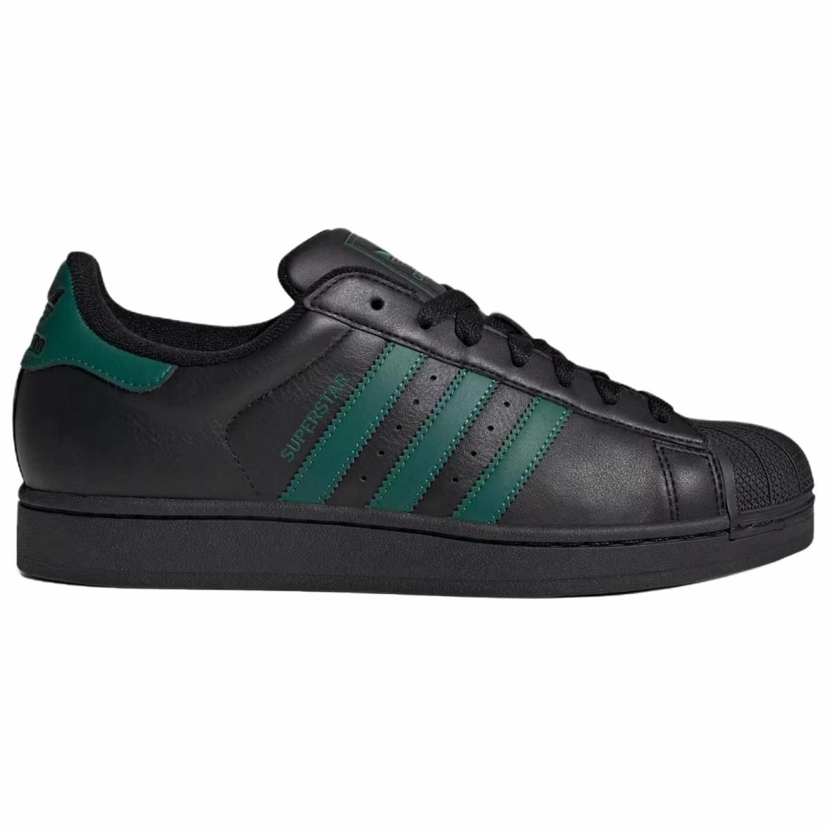 Кроссовки Adidas Originals Superstar Black/Green