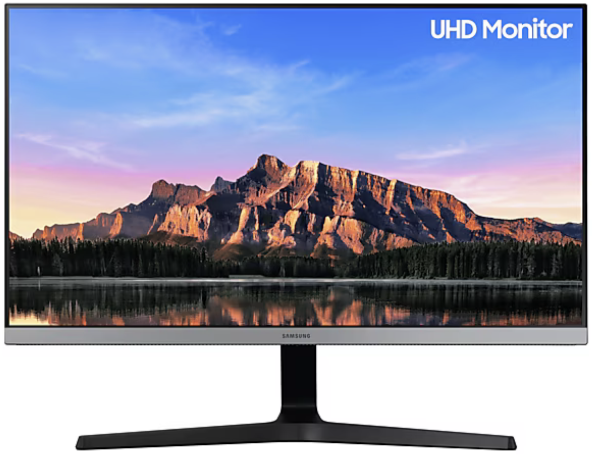 28" Монитор Samsung U28R550UQC, 3840x2160, 60 Гц, IPS, Black