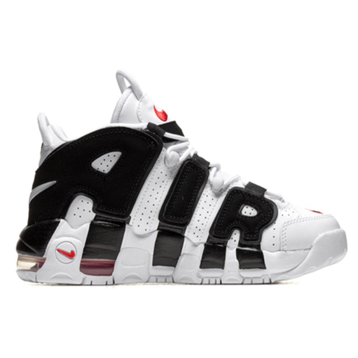 Подростковые кроссовки Nike Air More Uptempo Scottie Pippen White/Black GS