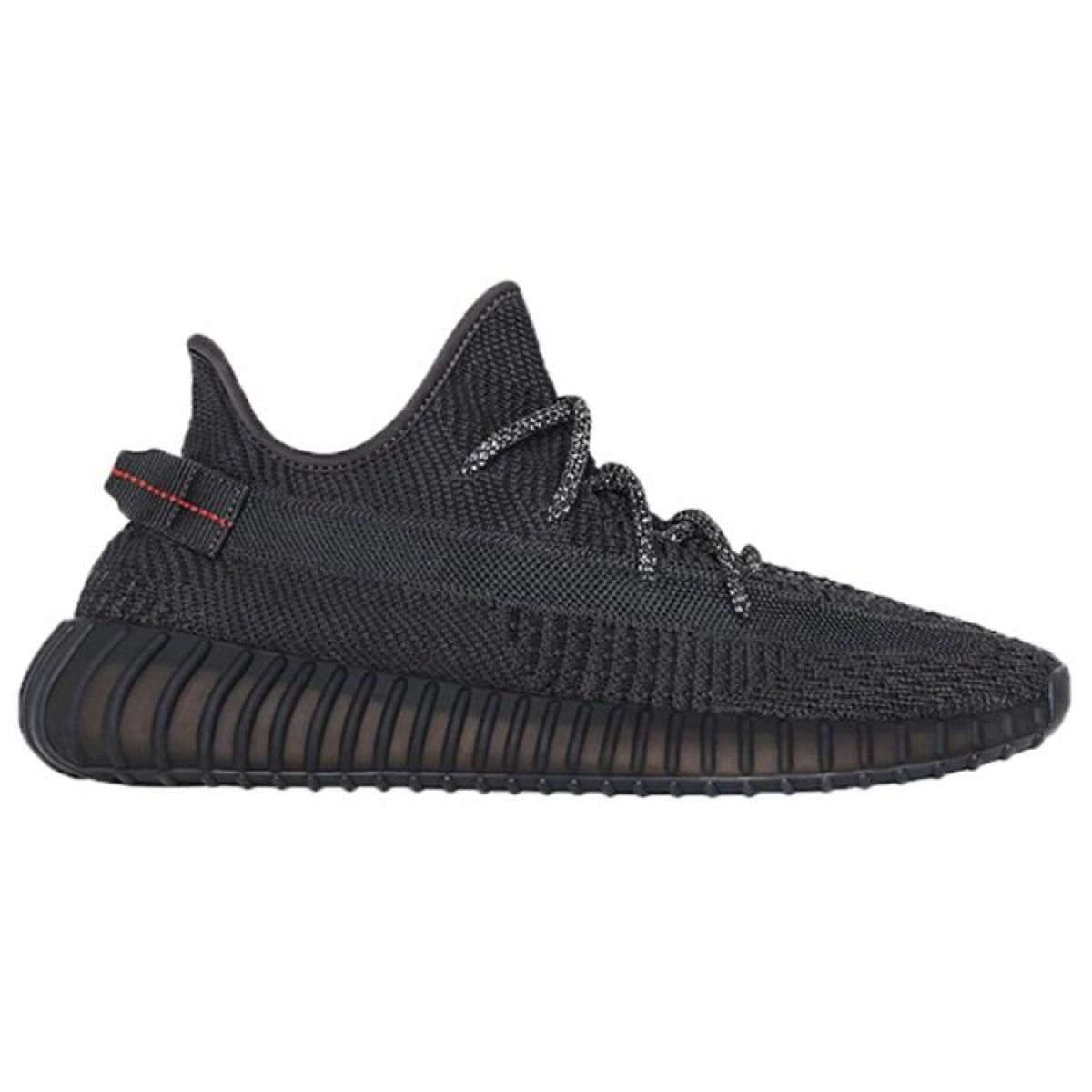 Кроссовки Adidas Yeezy Boost 350 V2 Reflective Lanyards Black