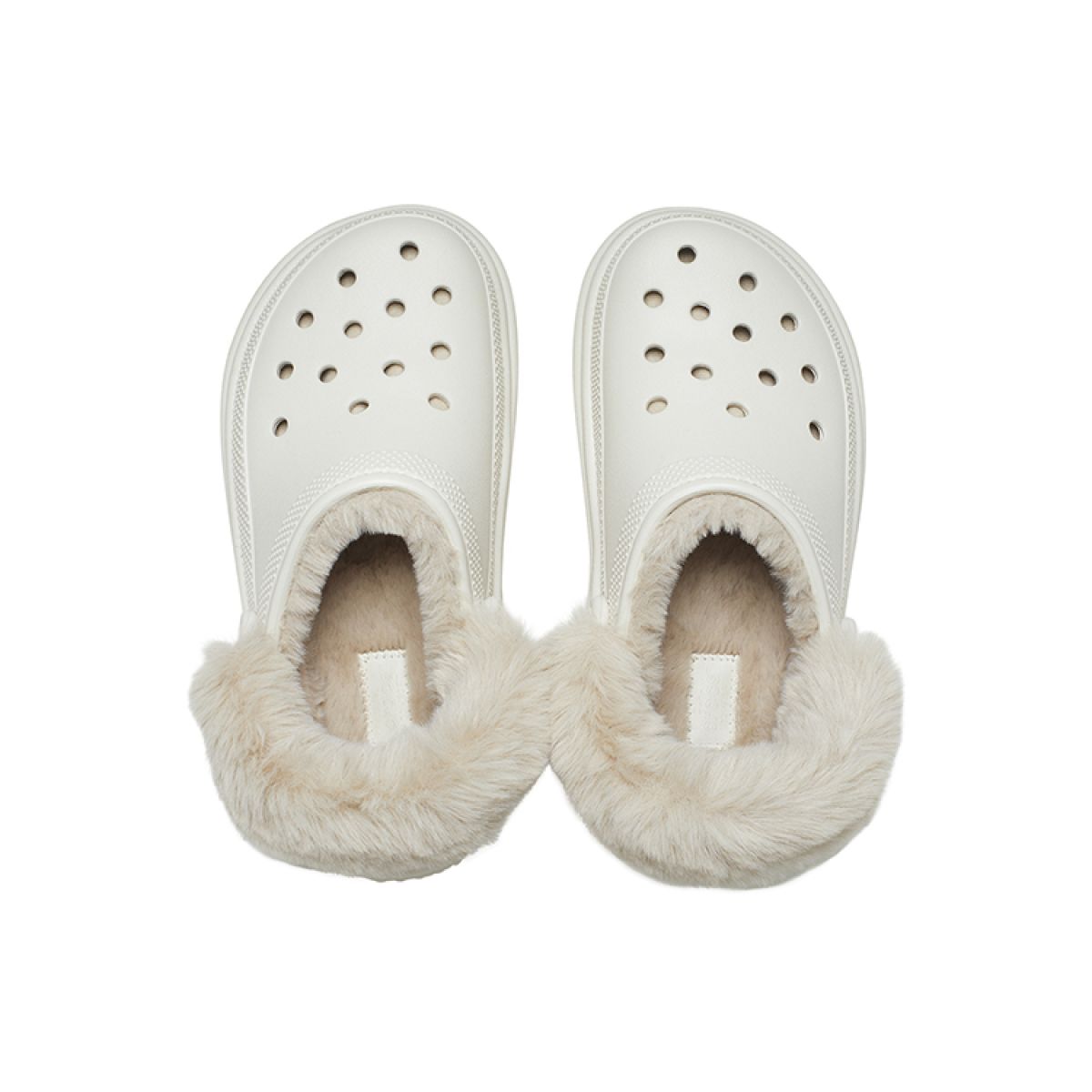 Женские сабо Crocs Stomp Lined Clog 5.5 cm Biege