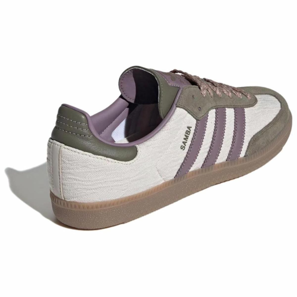 Кроссовки Adidas Originals Samba OG Brown/Purple/Green