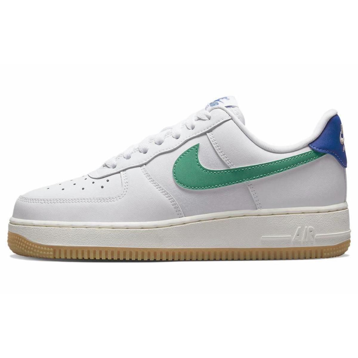 Женские кроссовки Nike Air Force 1 Low White/Blue/Green