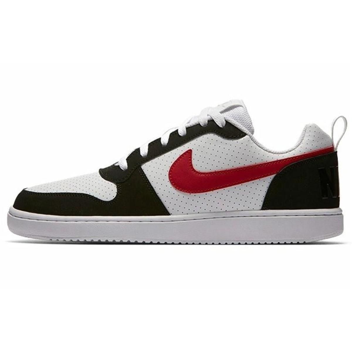 Мужские кроссовки Nike Court Borough Low White/Black/Red
