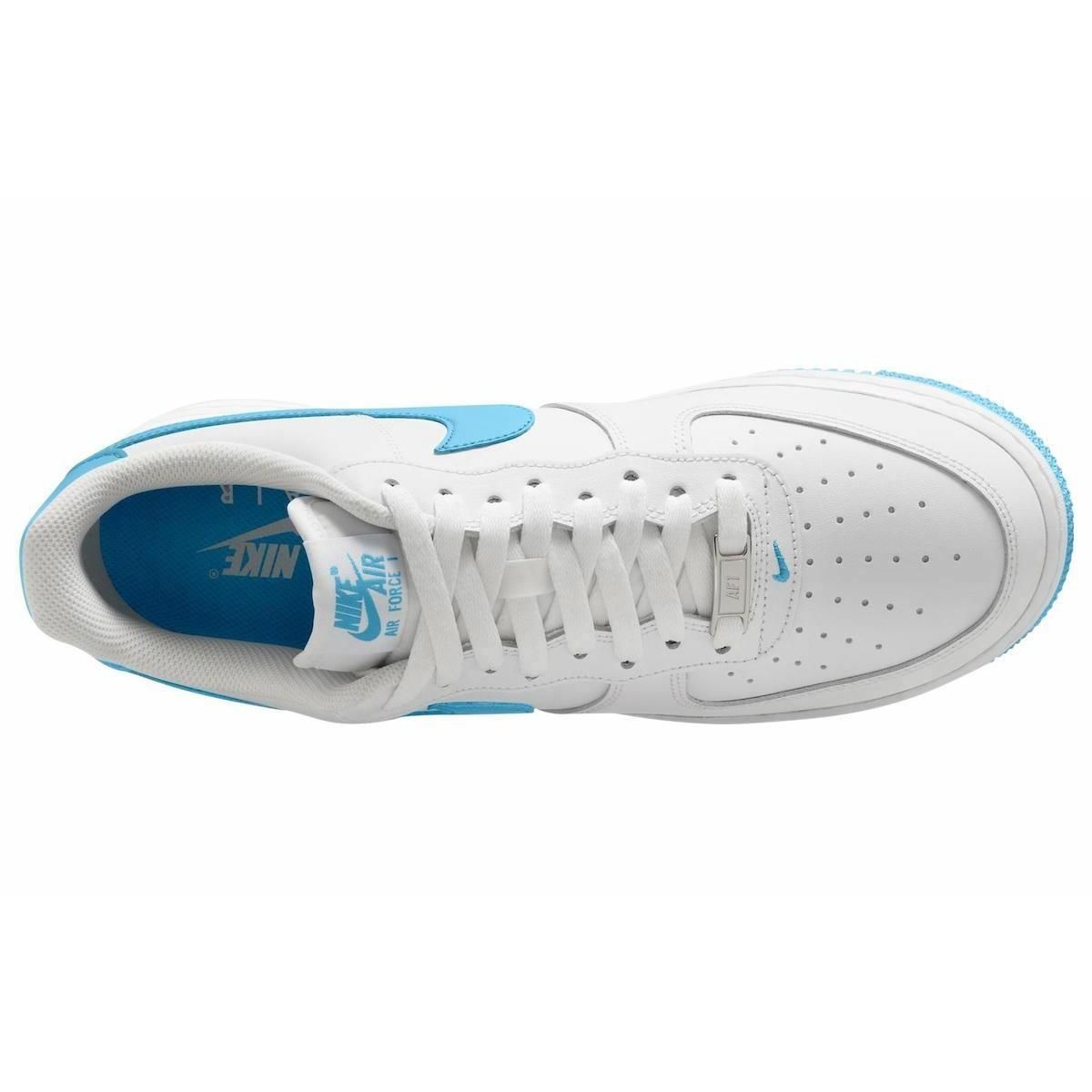 Мужские кроссовки Nike Air Force 1 " University Blue" White/Blue