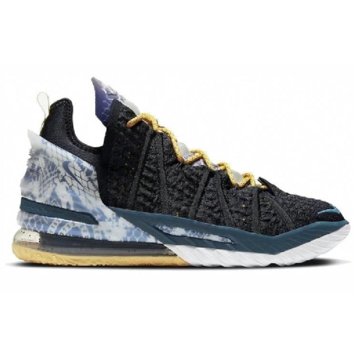 Кроссовки Nike Lebron 18 Reflections Black/Purple