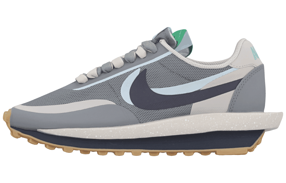 CLOT x Sacai x Nike LDWaffle "Kiss of Death 2.0 Cool Grey" (NTWRK Special Packaging)