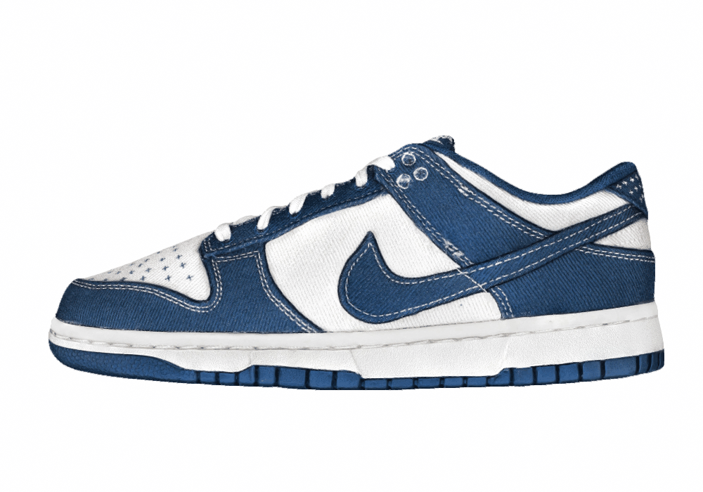 Кроссовки Nike Dunk Low Industrial Blue Sashiko