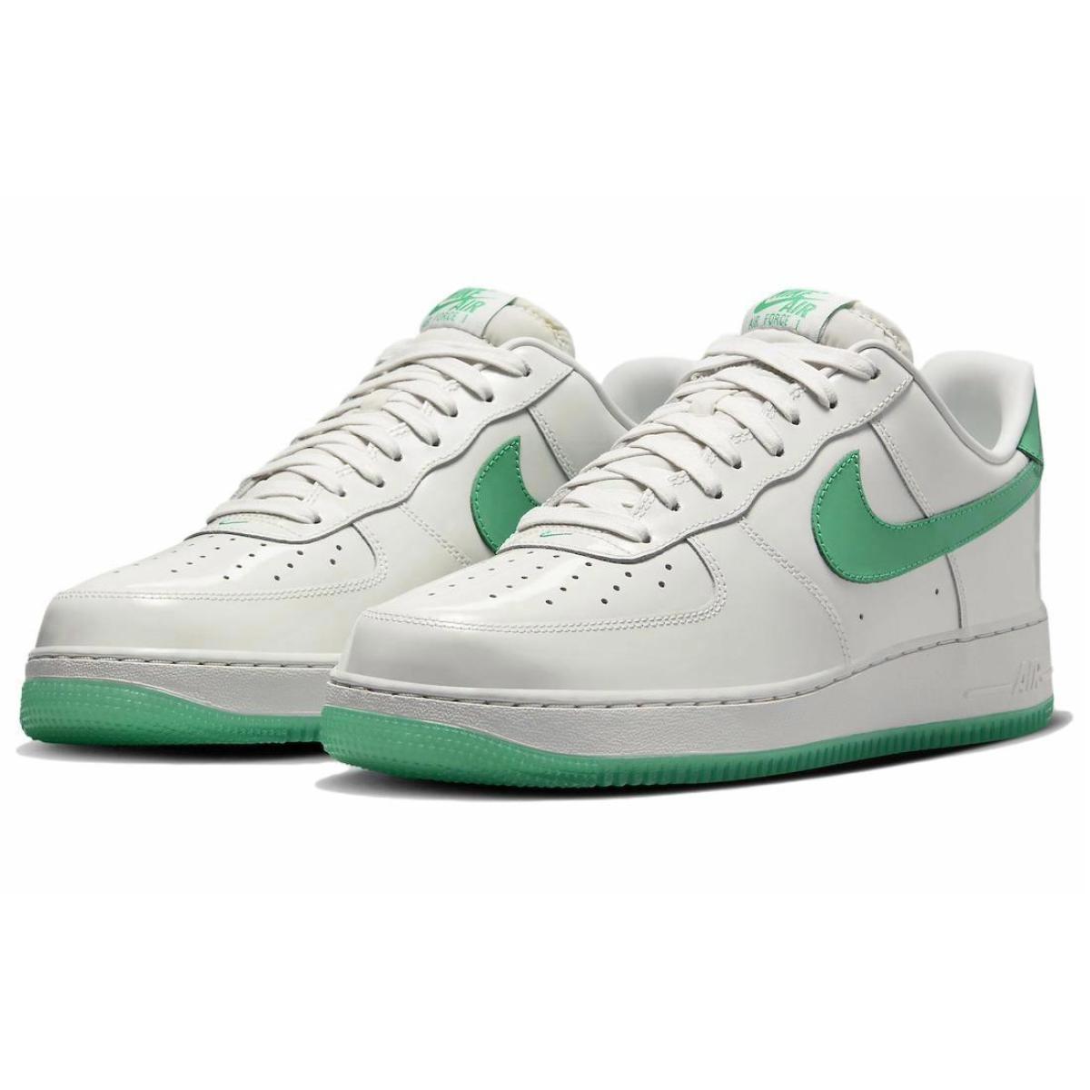 Мужские кроссовки Nike Air Force 1 White/Green
