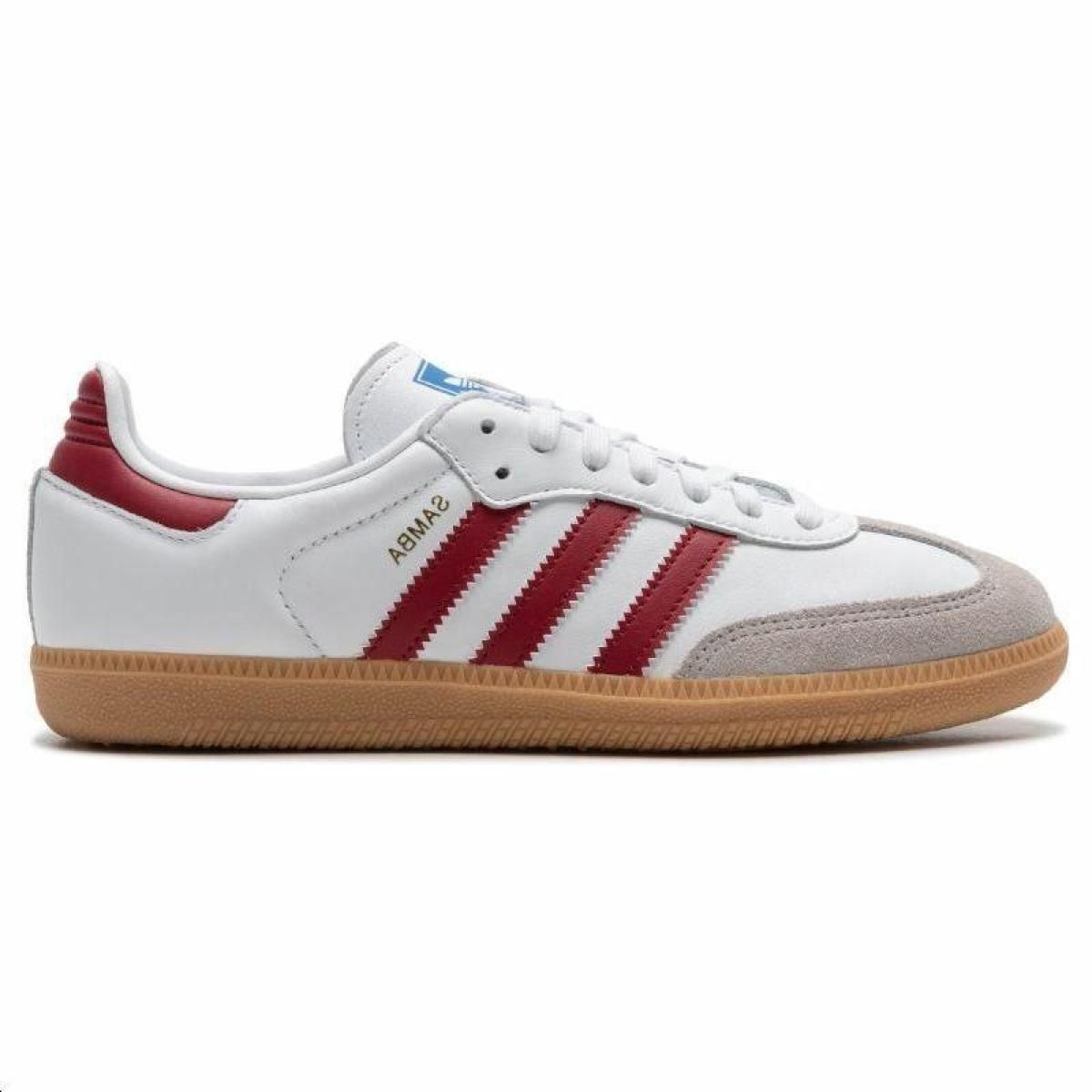 Кроссовки Adidas Originals Samba OG White/Red