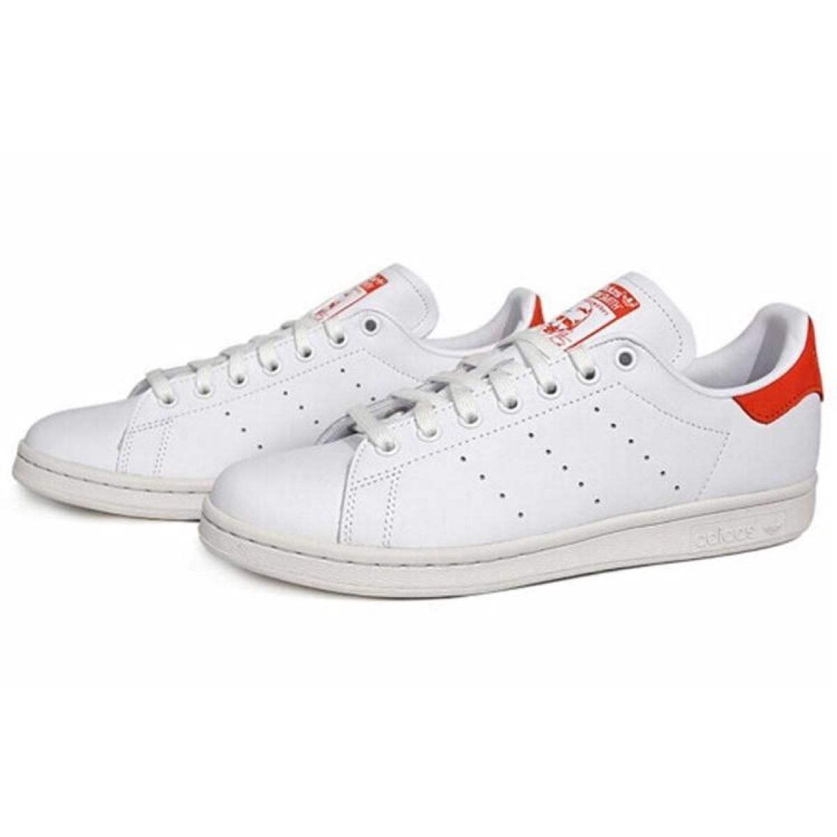 Кроссовки Adidas Originals Stan Smith White/Orange