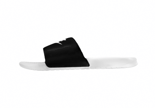 Шлёпанцы Nike Benassi "Just Do It" White/Black