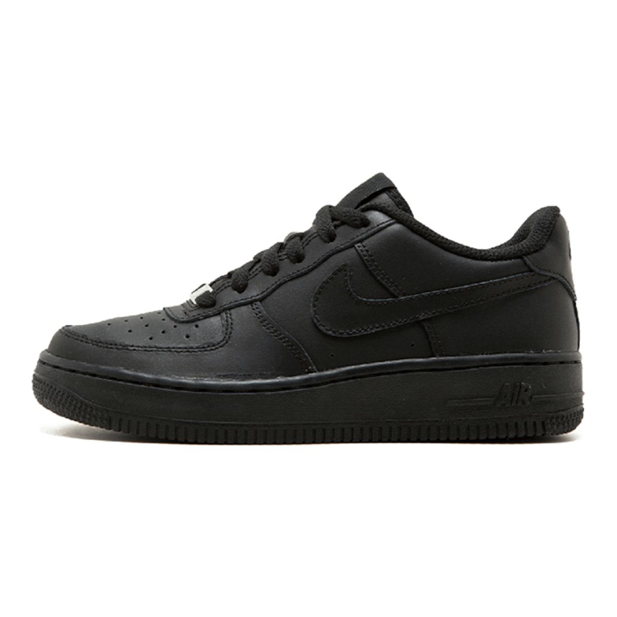Подростковые кроссовки Nike Air Force 1 Low Black GS