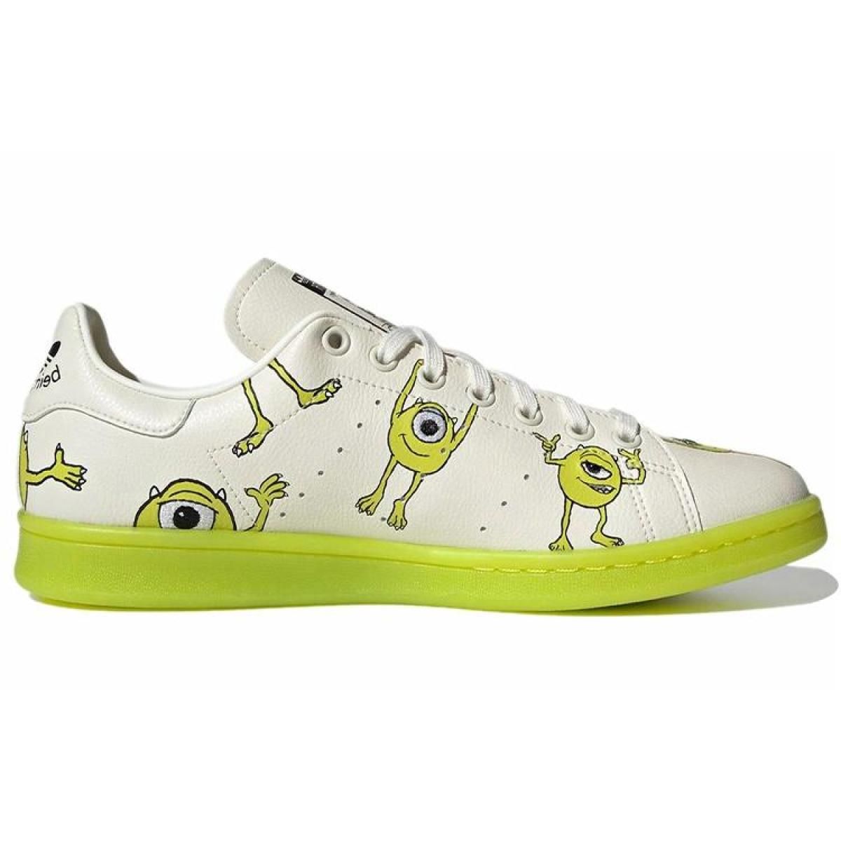 Кроссовки Adidas Originals Stan Smith Primegreen Mike Wzowski White/Yellow