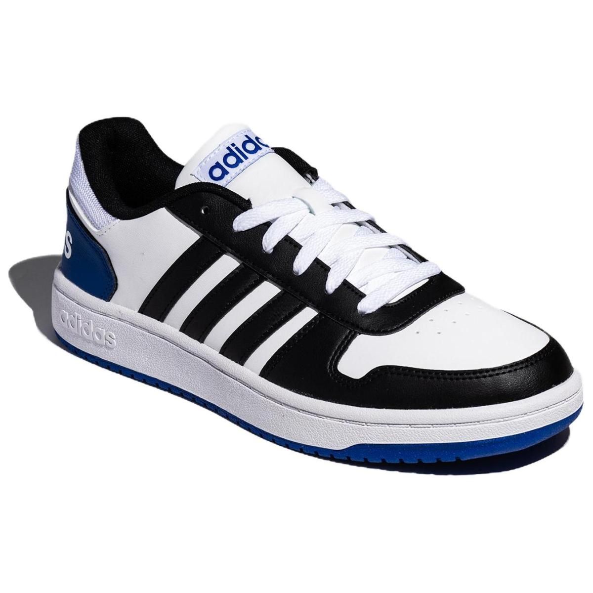 Кроссовки Adidas neo Hoops 2.0 Black/White/Royal Blue