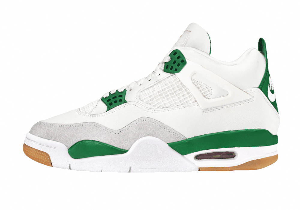 Кроссовки Air Jordan 4 Retro Sb Mid Pine Green