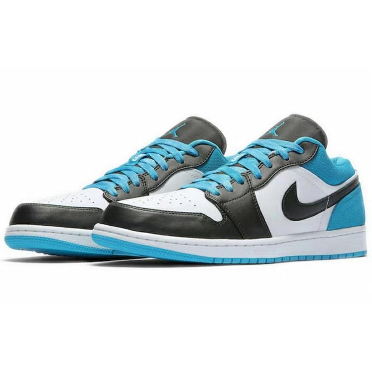 Мужские кроссовки Air Jordan 1 Low "Laser Blue"