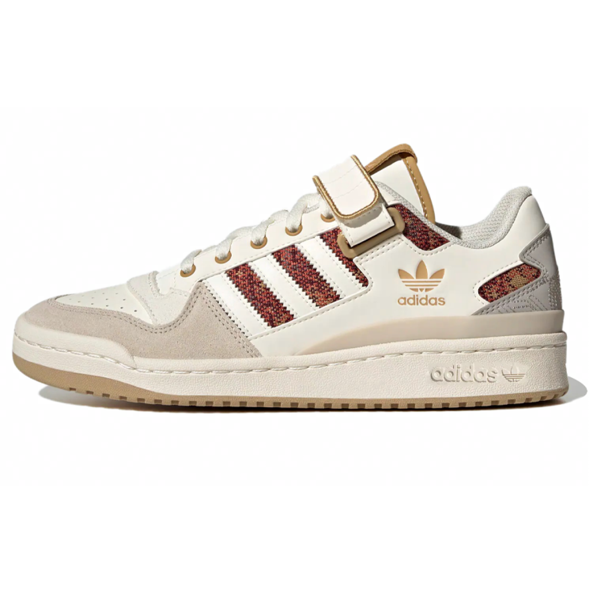 Кроссовки Adidas Originals Forum Low White/Red/Grey