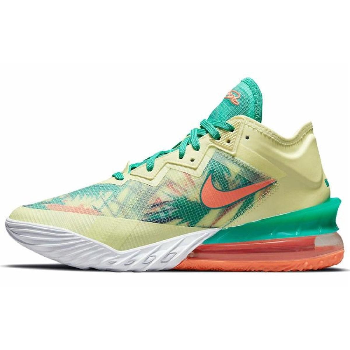 Кроссовки Nike Lebron 18 EP Summer Refresh Yellow/Green/Orange
