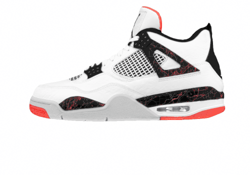 Мужские кроссовки Air Jordan 4 Mid Retro Flight Nostalgia Hot Lava