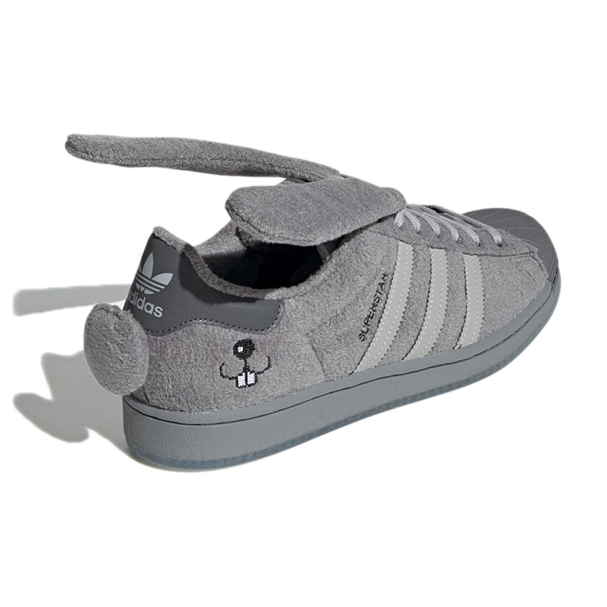 Кроссовки Adidas Originals x Melting Sadness Superstar Karoro Grey/Silver