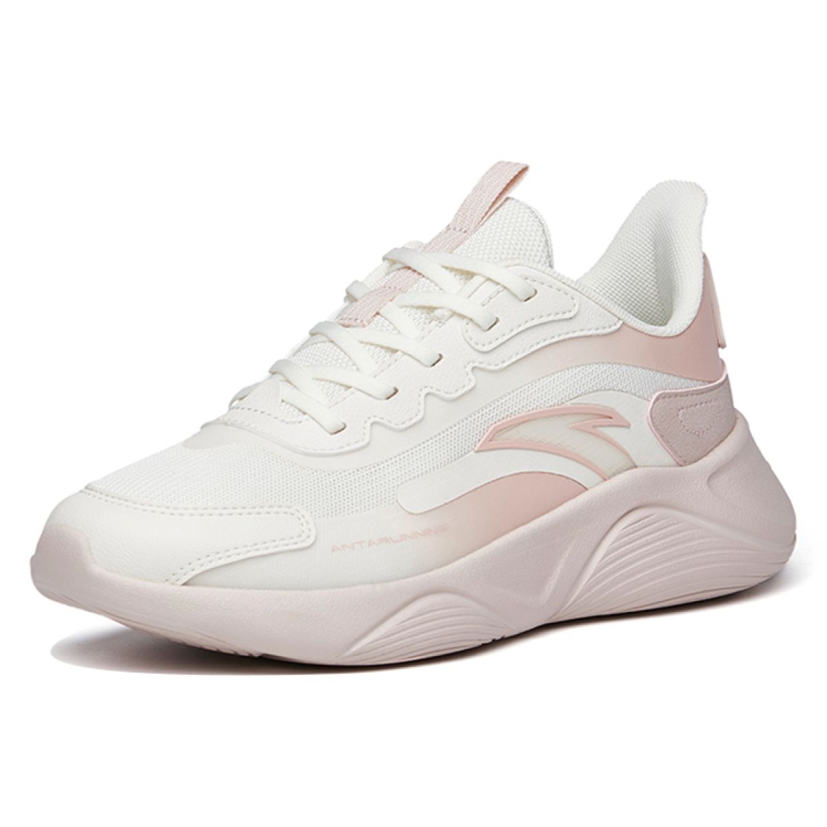 Женские кроссовки Anta Lingyun Ivory White/Lotus Grey